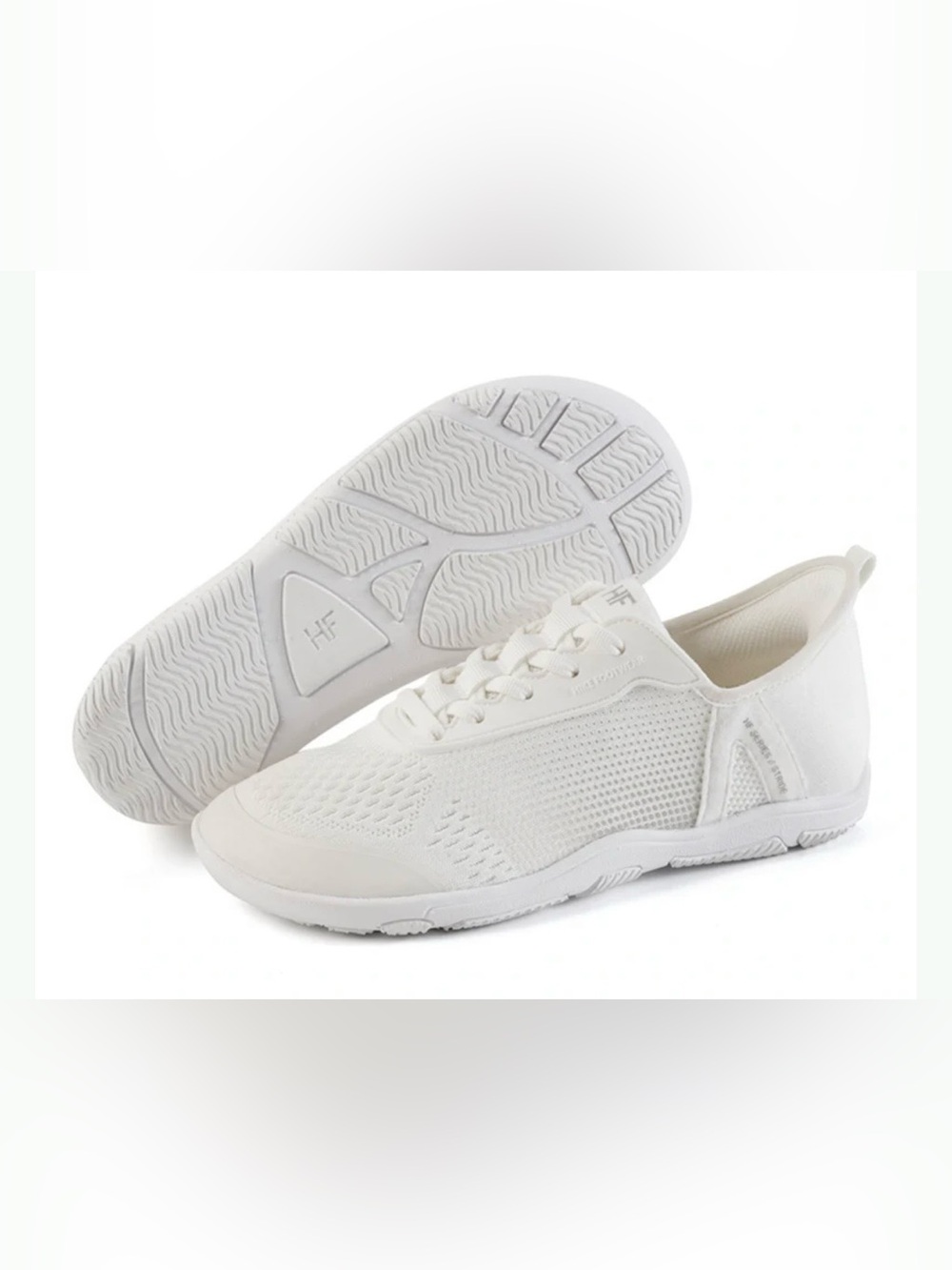 Hike Footwear HF Stride White Barefoot Unisex Sneakers Women SZ 9-9.5 EU 40 NWT